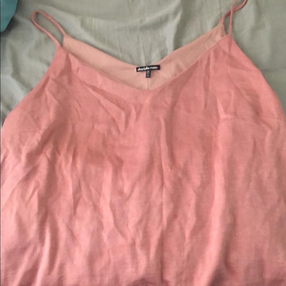Satin-y Tank Top